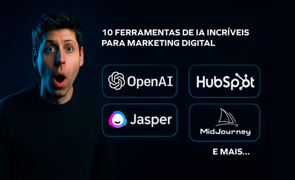10 ferramentas de IA para marketing digital