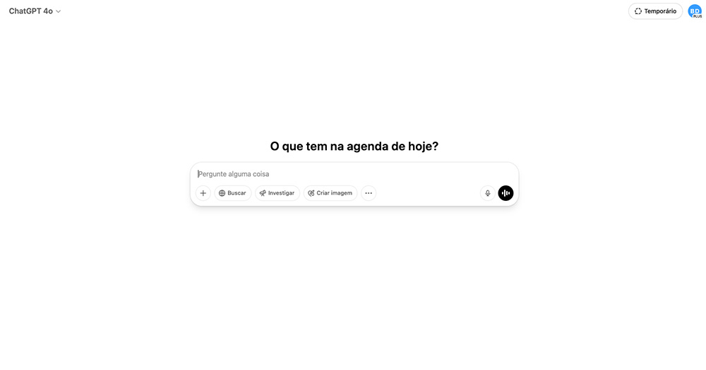 A ferramenta número 1 no mundo quando o assunto é IA. O ChatGPT se destaca pela sua versatilidade e eficiência em multiplas tarefas de ia