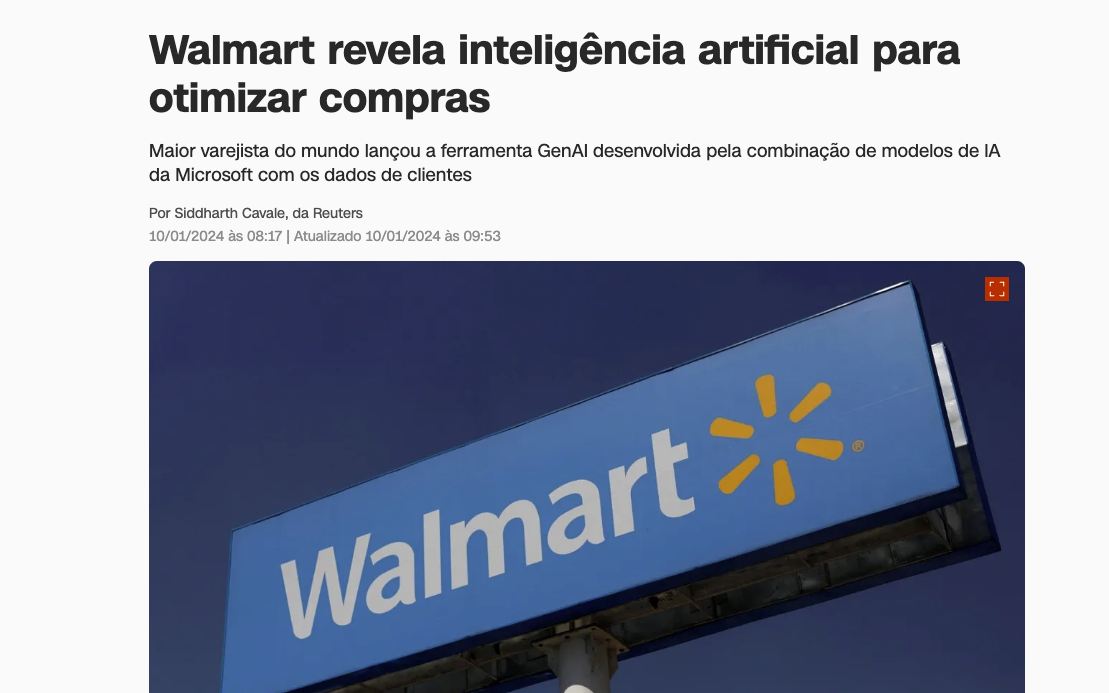 Agentes de IA - Case Walmart