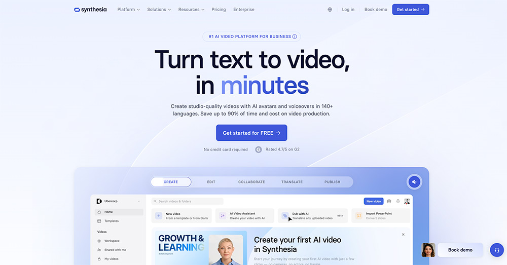 Ferramenta gratuita para produção de vídeo com Inteligência Artificial